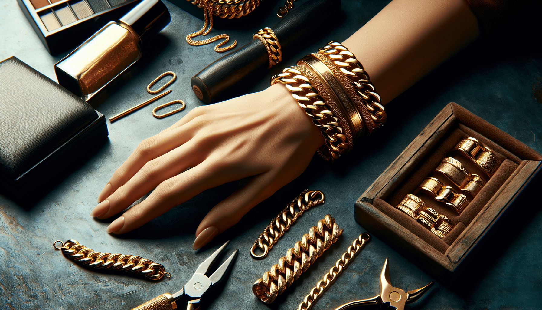 Gold Cuban Bracelets