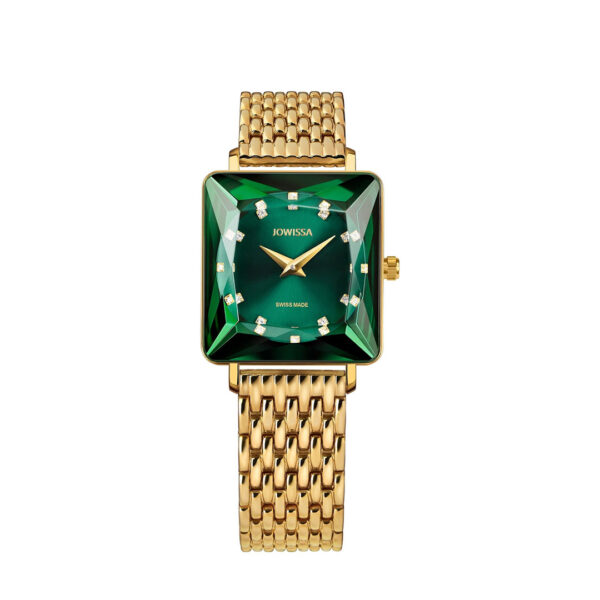 Gold Emerald Princess Watch