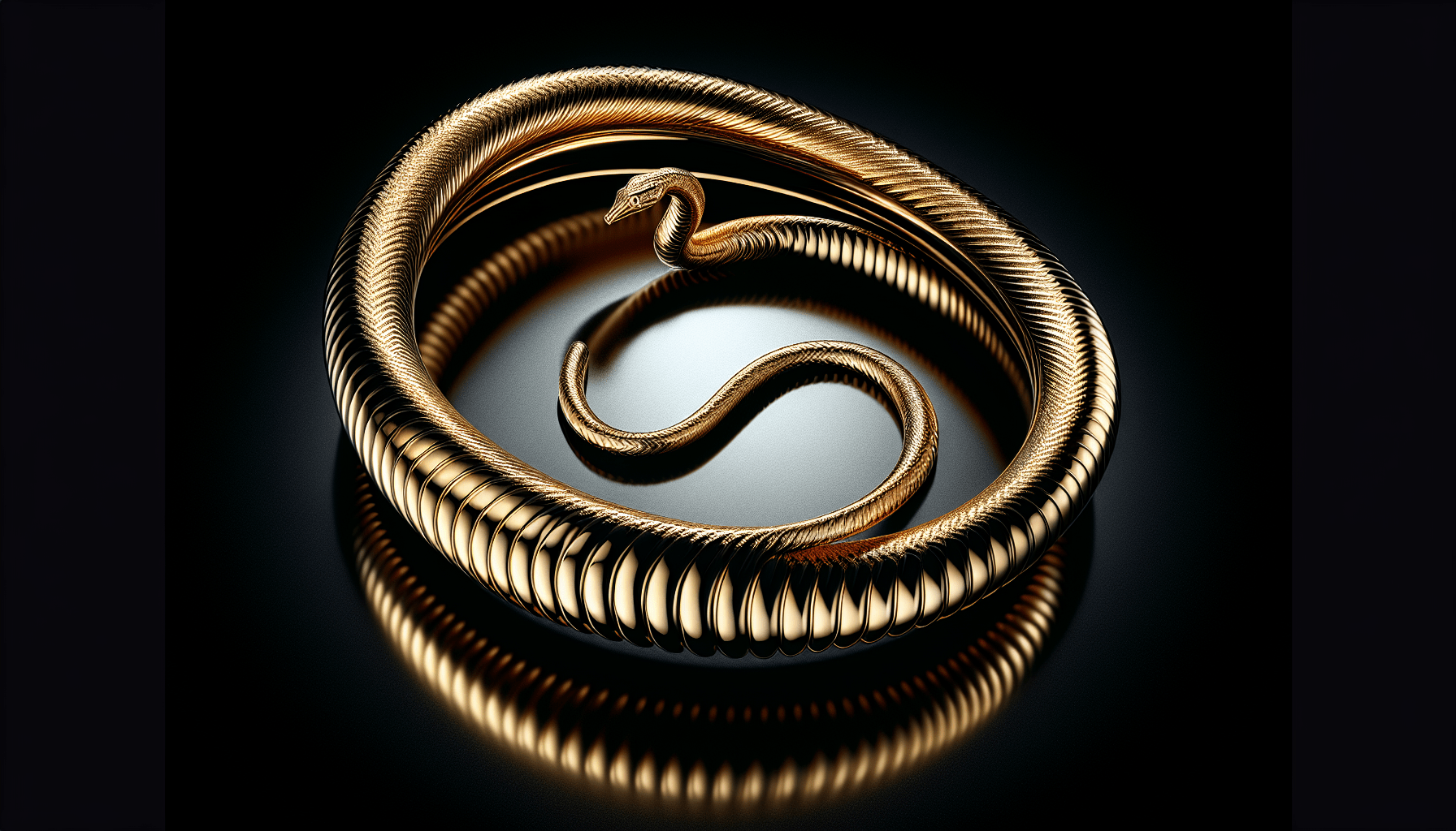 The Legacy of the 18K Gold Snake Bracelet